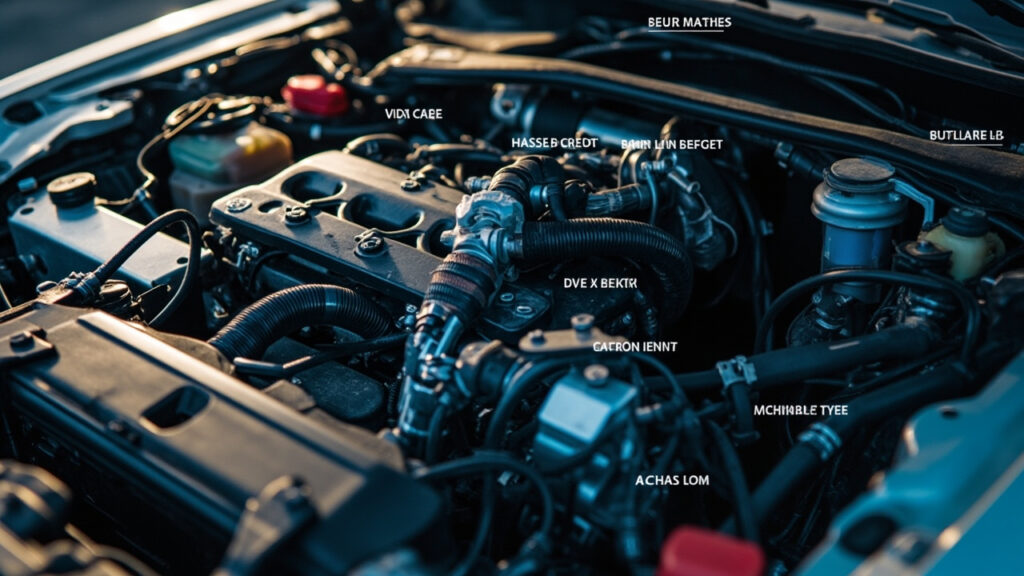 COMPRENDRE LE NOM DES PIÈCES DE MOTEUR D'UNE