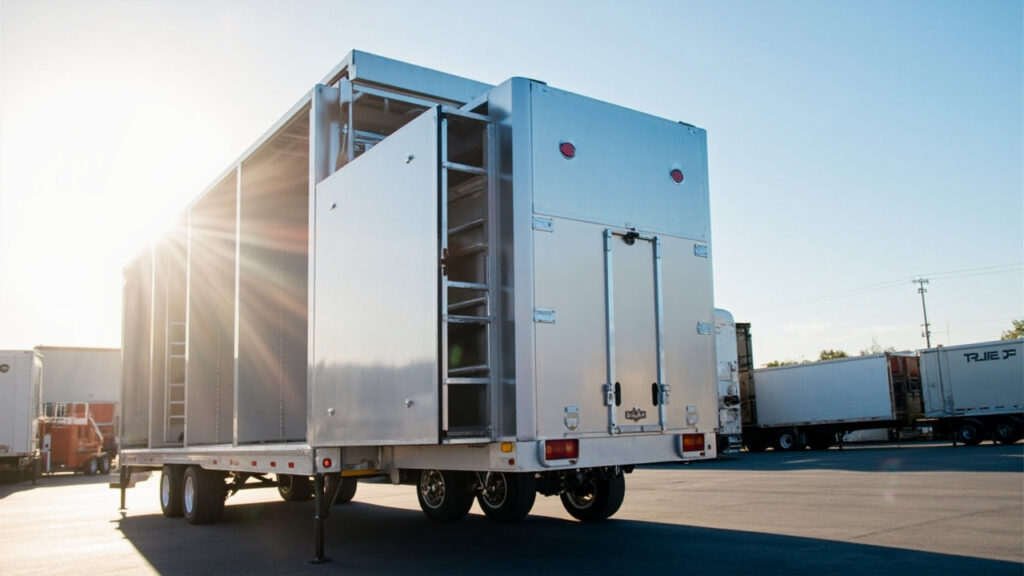 Remorque de Rangement Vertical: Solution Innovante Pour optimiser L'Espace