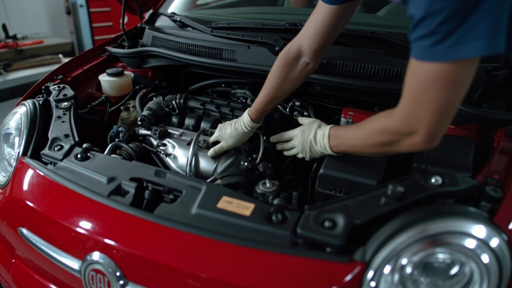 Problame de Boite Auto sur la Fiat 500