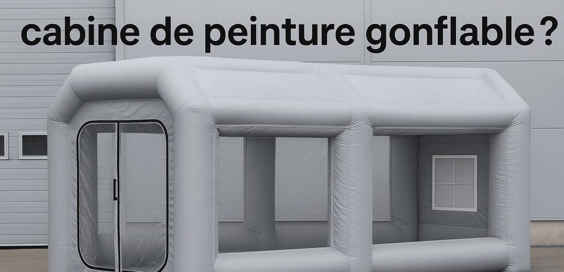 Comment fonctionne une cabine de peinture gonflable ? cabine de peinture gonflable
