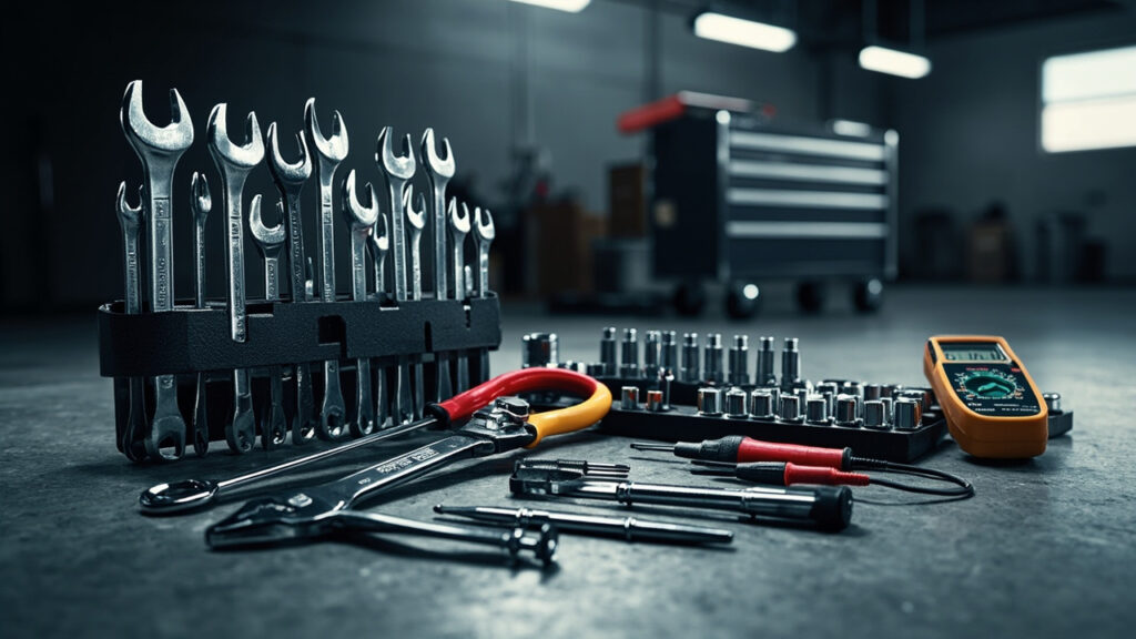 Liste complète des outils et équipements des mécaniciens automobiles