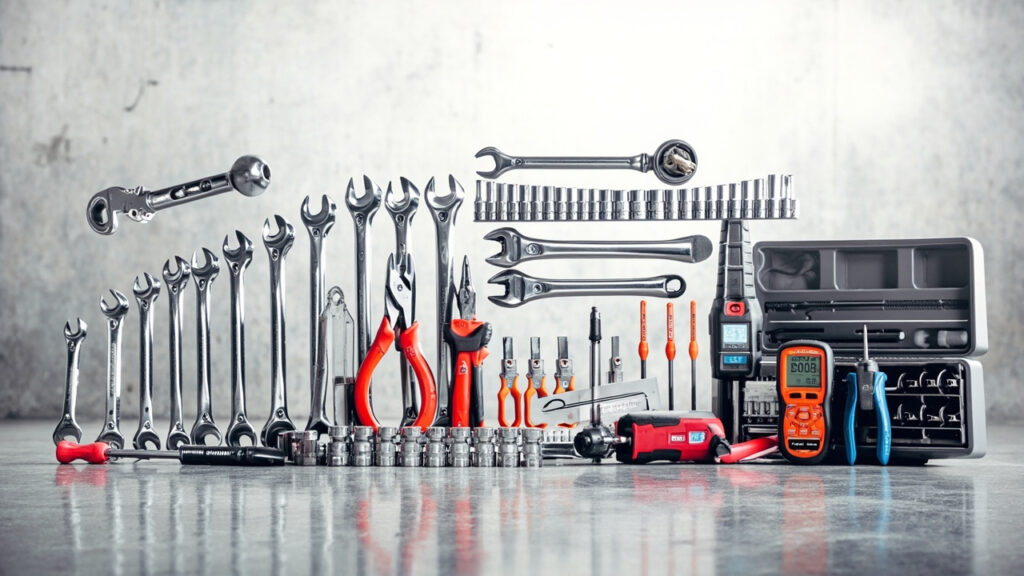 Liste complète des outils et équipements des mécaniciens automobiles