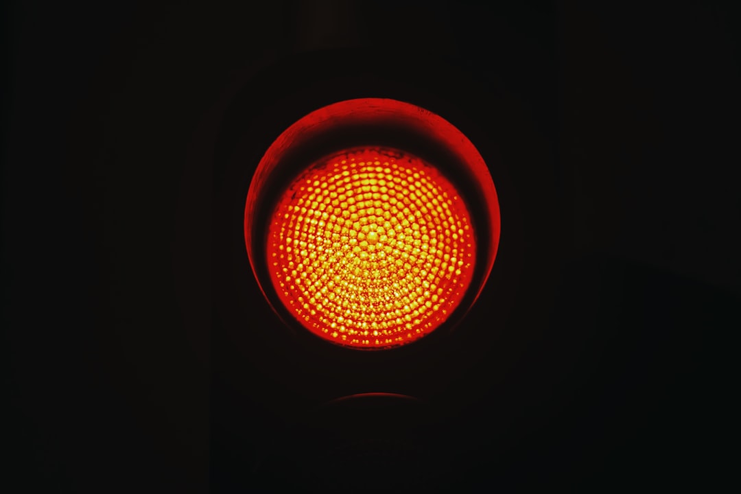 feu de circulation en rouge