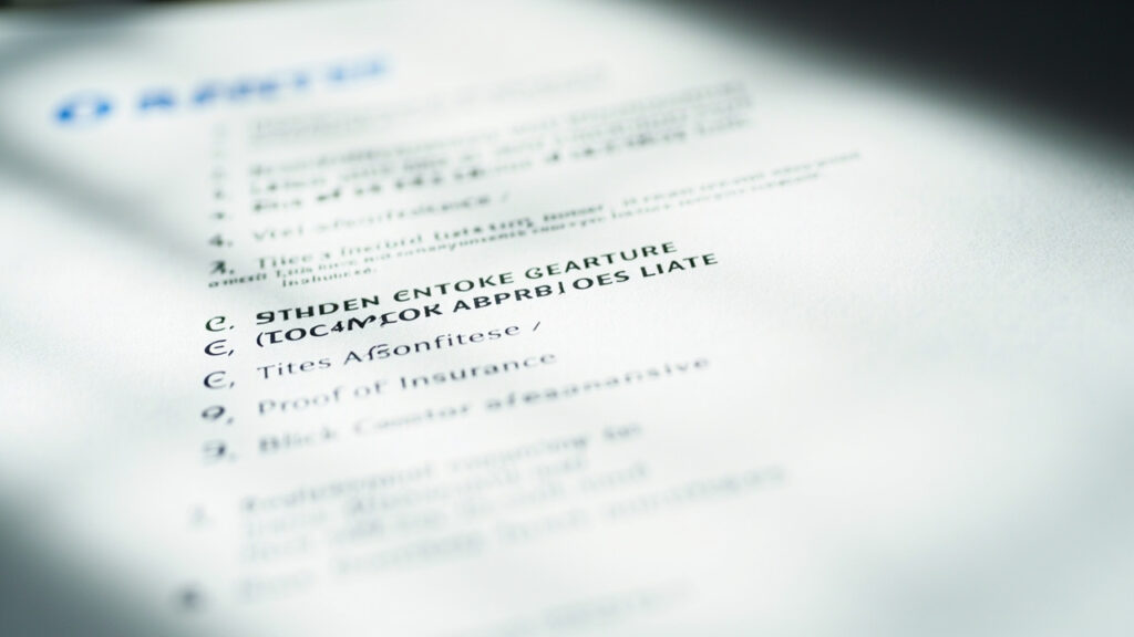 Liste détaillée du document cartaplac à fournir pour sa carte grise