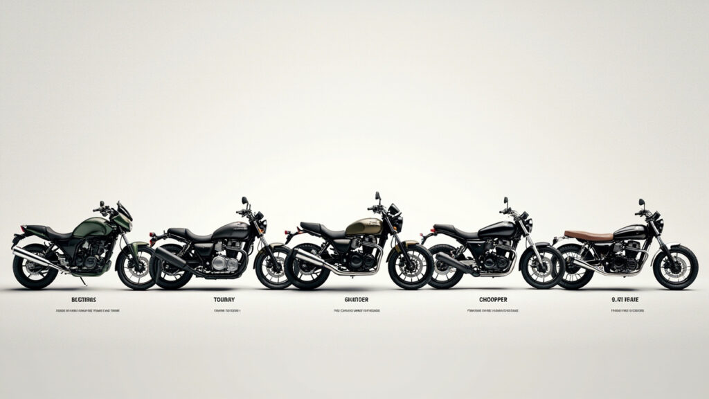 Guide pour comprendre quels sont les différents types de motos