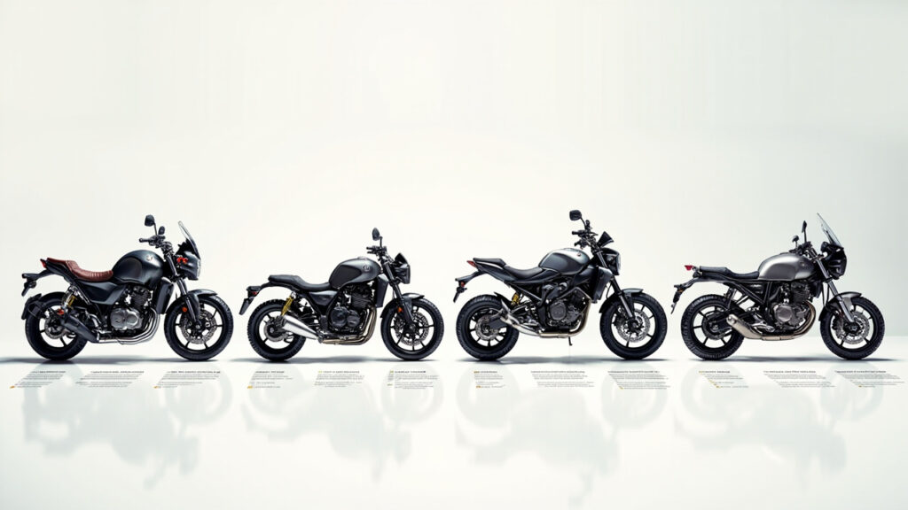 Guide pour comprendre quels sont les différents types de motos