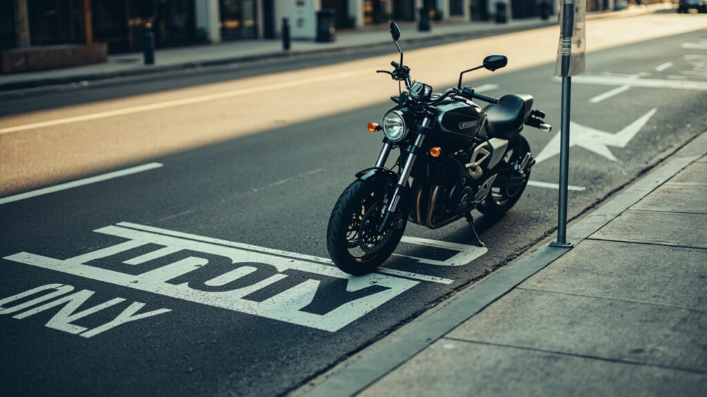 Où a-t-on le droit de garer sa moto : la réglementation urbaine.