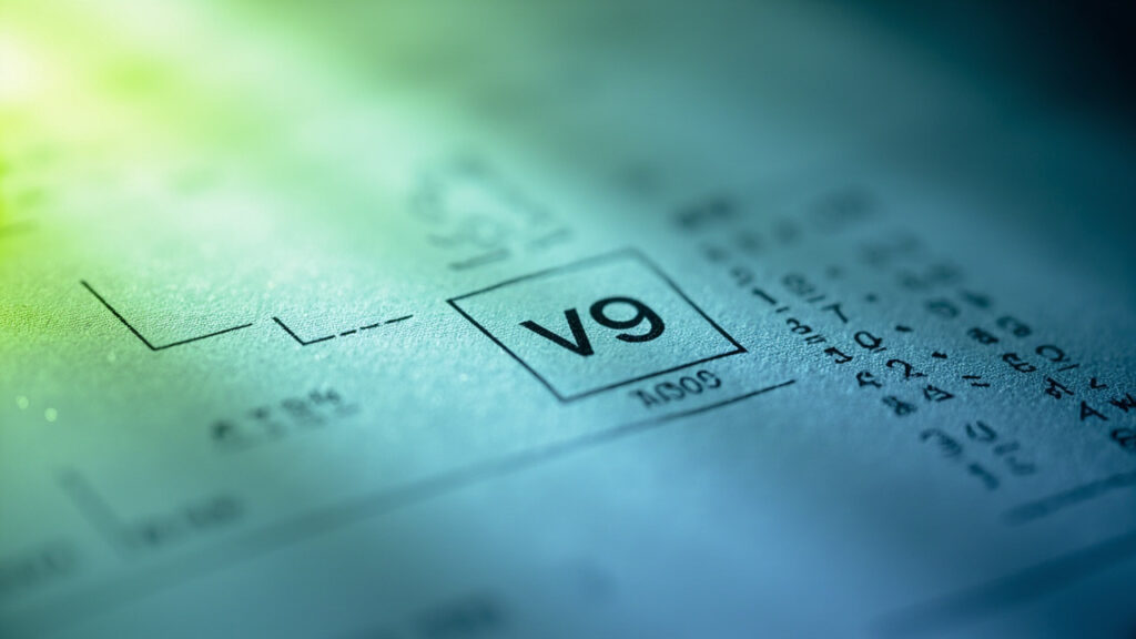 Que signifie la case v9 sur une carte grise et quel est son impact