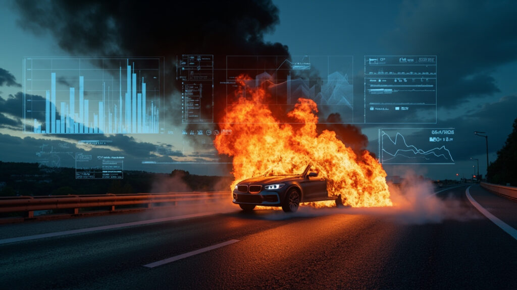 Analyse des statistiques sur les voitures qui prennent feu sur nos routes