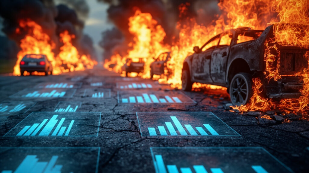 Analyse des statistiques sur les voitures qui prennent feu sur nos routes