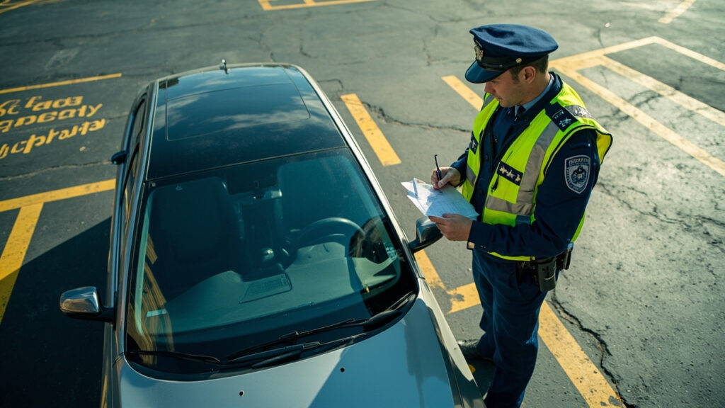 Verbalisation sur un parking privé par la police : ce que dit la loi
