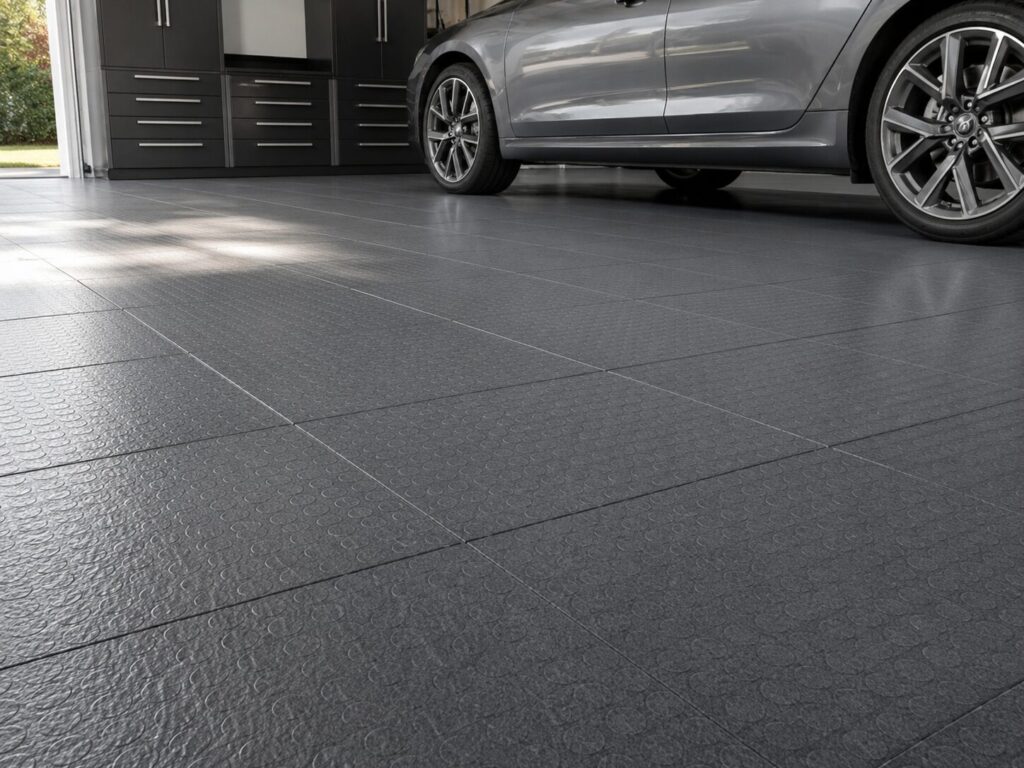dalles de sol de garage