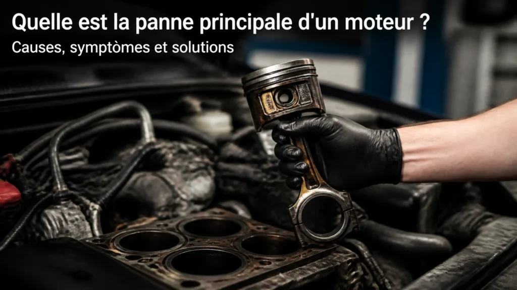 Quelle est la panne principale d'un moteur ?