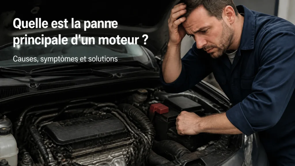 Quelle est la panne principale d'un moteur ?